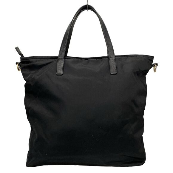 PRADA Triangle Logo Tote Bag - Picture 3 of 16
